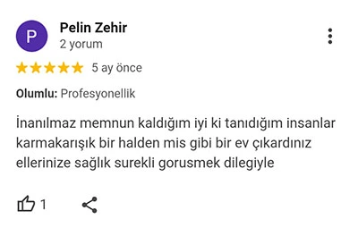 Antalya Temizlik Müşteri Yorumları